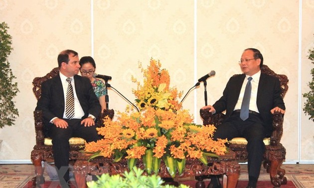 Le président de l’institut cubain d’amitié avec les peuples en visite à Hô Chi Minh-ville