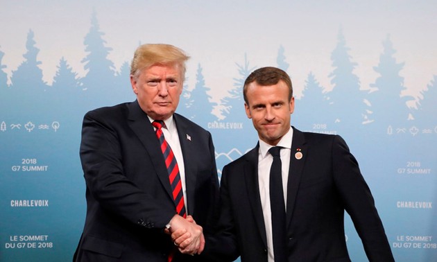 G7: Les Etats-Unis et l'UE conviennent d'établir un dialogue