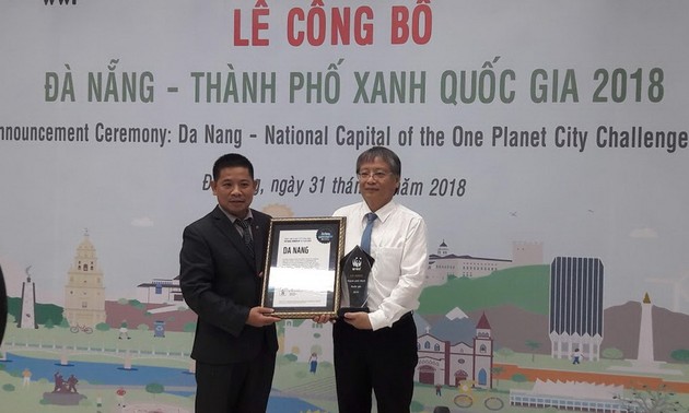 Danang, la ville verte nationale du Vietnam en 2018