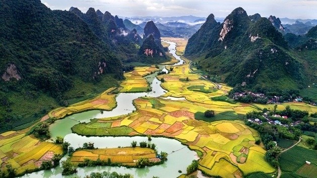 Cao Bang accueille le titre de parc géologique mondial de l’UNESCO