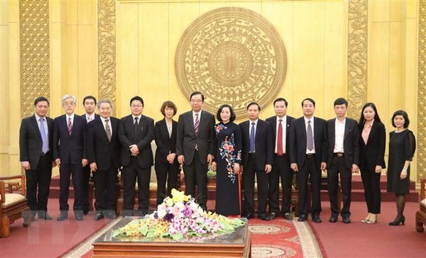 Une délégation du Parti communiste japonais en visite à Ninh Binh 