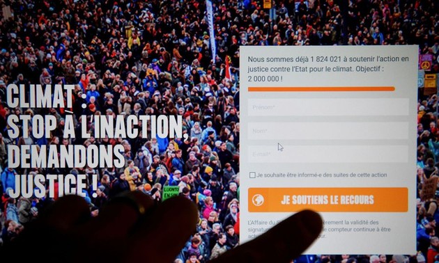 Climat: une pétition contre l'État français mobilise 2 millions de signataires