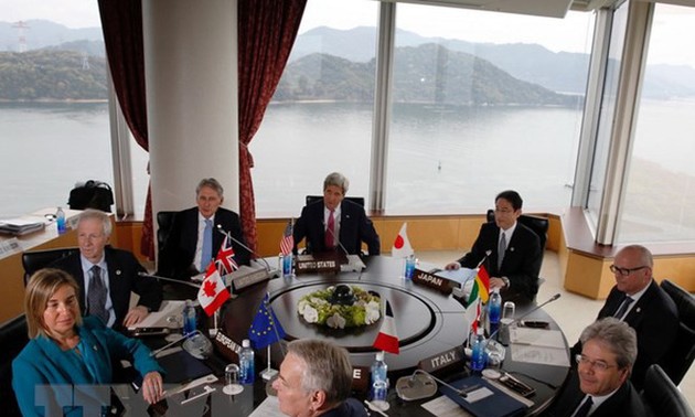 Les ministres des Affaires étrangères du G7 préparent le sommet de Biarritz