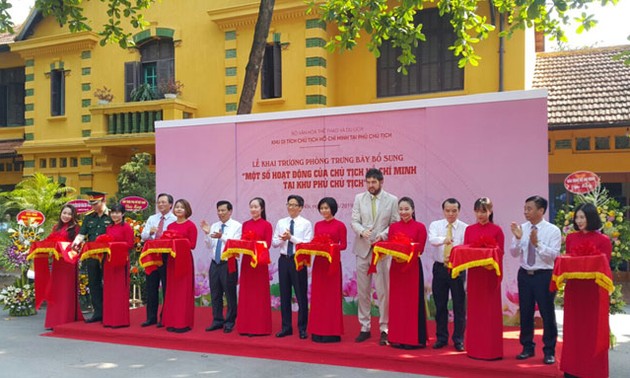 Inauguration d’une salle d’exposition sur le Président Hô Chi Minh au Palais présidentiel