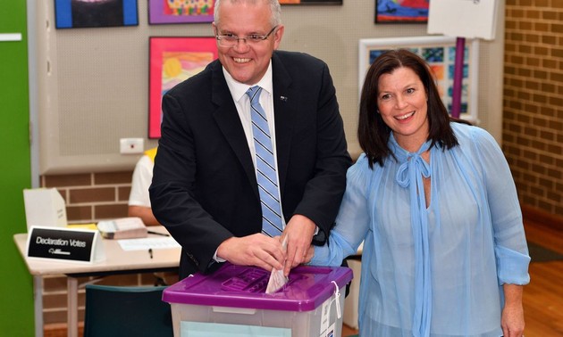 Élections en Australie: le conservateur Scott Morrison vainqueur surprise 