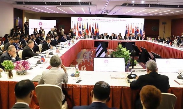 Sommet de l’Asie de l’Est: les ministres des Affaires étrangères se réunissent 
