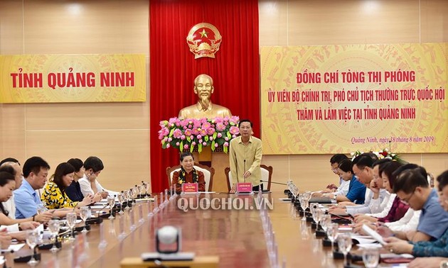 La vice-présidente de l’Assemblée nationale à Quang Ninh