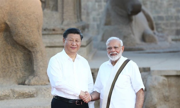 Réunion informelle Xi Jinping et Narendra Modi 