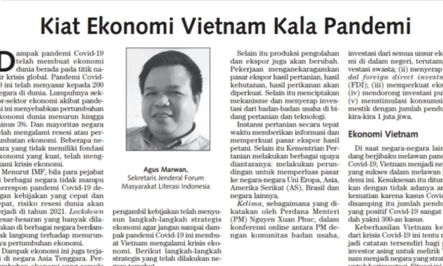 Chercheur indonésien : Suite à l’épidémie, le Vietnam est devenu une destination stratégique des investisseurs