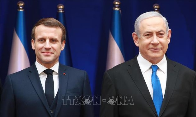 Israël: Macron demande à Netanyahu de renoncer à tout projet d’annexion de Territoires palestiniens