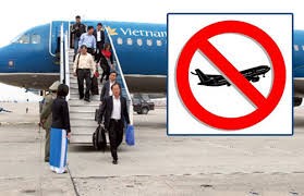 Suspension de tous les vols à destination ou en provenance de Quang Ninh