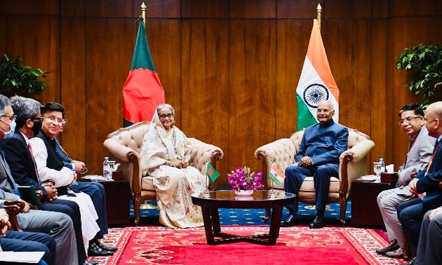 Le président indien Ram Nath Kovind en visite au Bangladesh