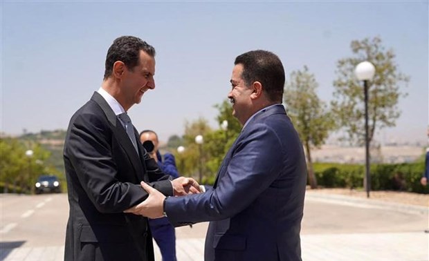 Le Premier ministre irakien en visite officielle à Damas
