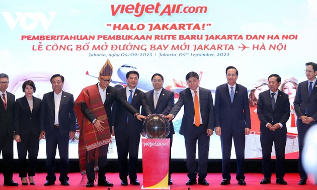 Bientôt un vol direct de Vietjet entre Hanoi et Jakarta