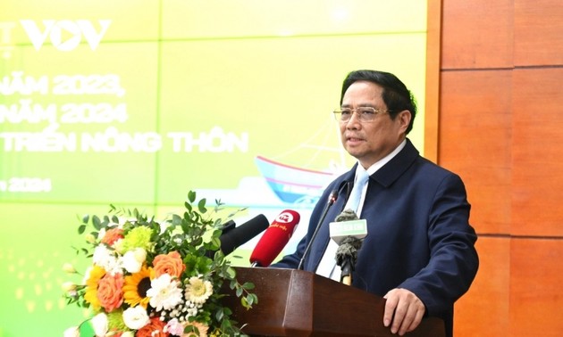 Pham Minh Chinh à la conférence-bilan du secteur de l’Agriculture et du Développement rural