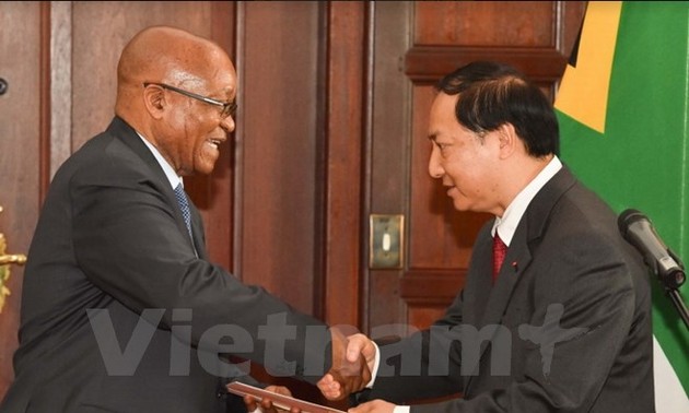 Vietnamese Ambassador to South Africa presents credentials
