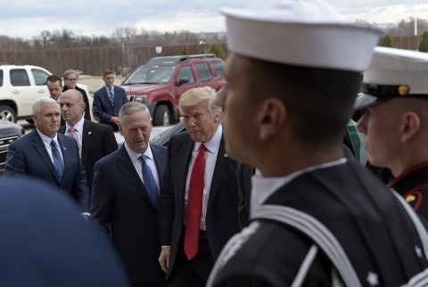Donald Trump signs executive order to rebuild military