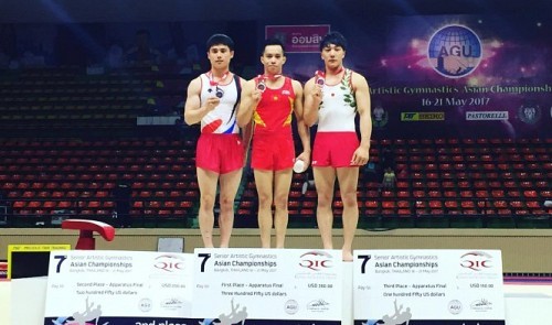 Vietnam wins gymnastics gold at Asian championships