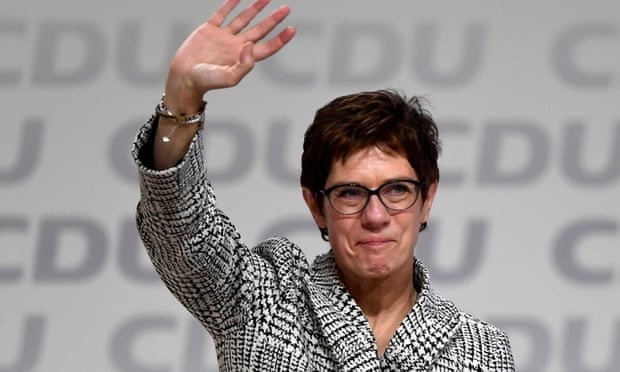 Annegret Kramp-Karrenbauer elected as CDU leader