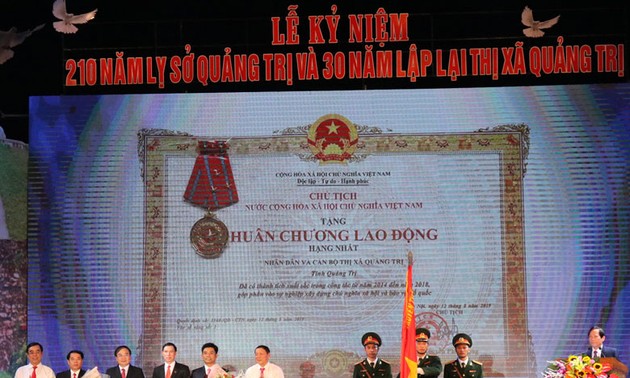 Quang Tri to become a city for peace