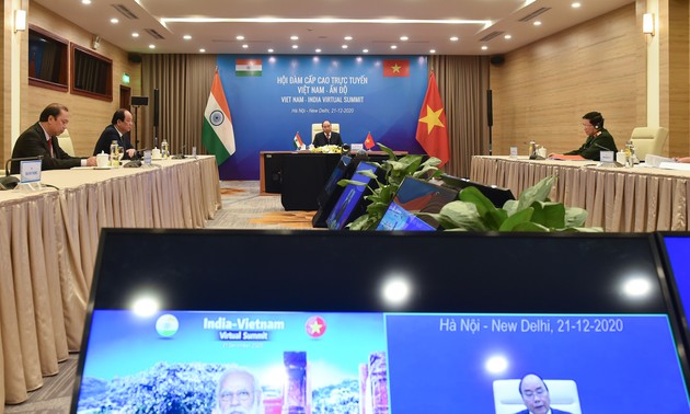 Vietnam, India set target of 15 billion USD of trade turnover 