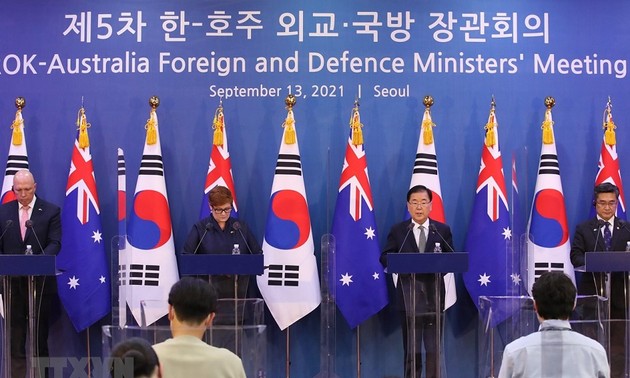 South Korea, Australia reaffirm commitment to Indo-Pacific stability