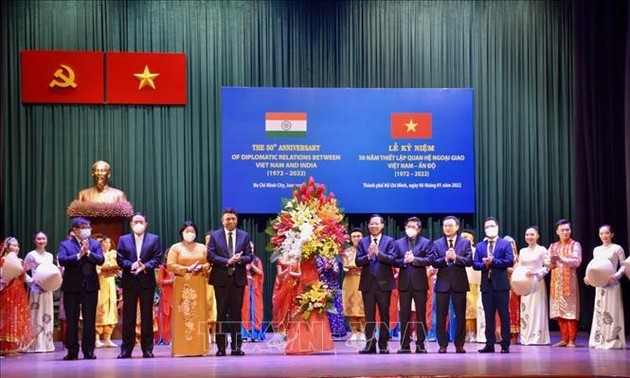 Vietnam – India diplomatic ties marked in HCM City