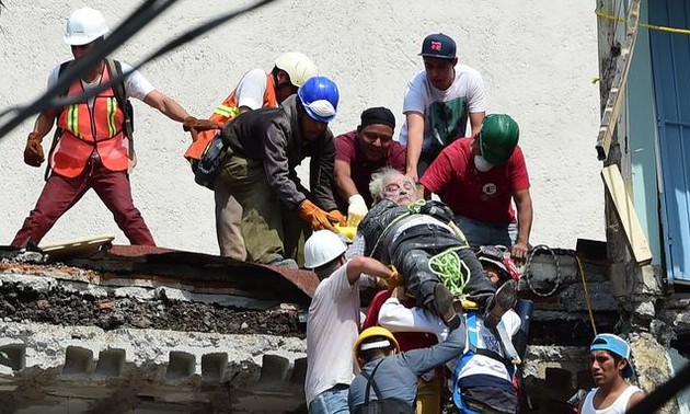 Le Mexique frappé par un puissant séisme