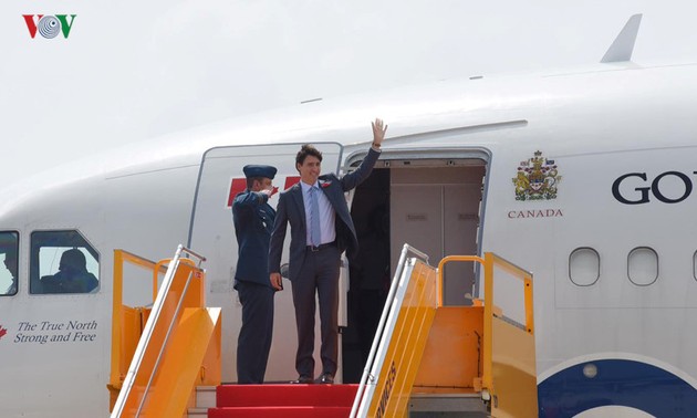 Justin Trudeau quitte Ho Chi Minh-ville pour Danang