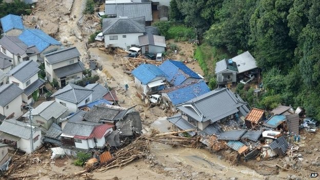 Hiroshima landslide casualties increases