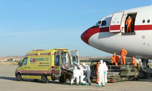 US requests air bases use in Spain in Ebola combat
