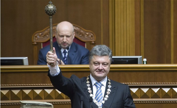 Ukrainian President calls for new elections in the east