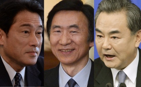 Japan, RoK, China foreign ministers to meet in Seoul