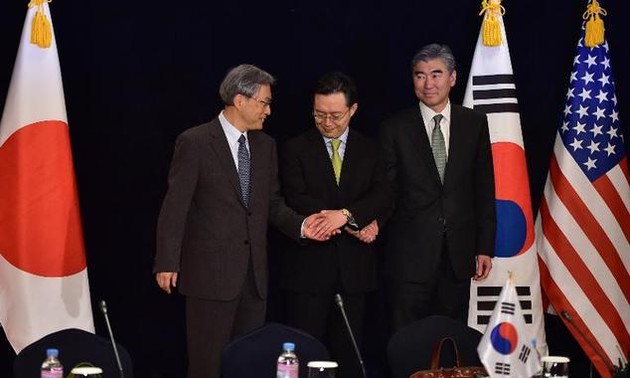 RoK, Japan, US discuss DPRK nuclear program