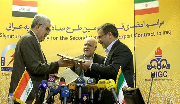 Iran signs second contract with Iraq