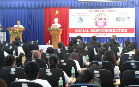 Asian Youth Forum opens in Da Nang 