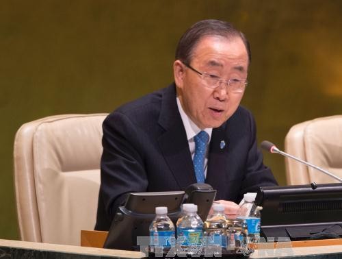 Ban Ki-moon urges Donald Trump to back Paris climate change agreement