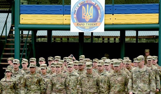 Ukraine, NATO begin joint drill 