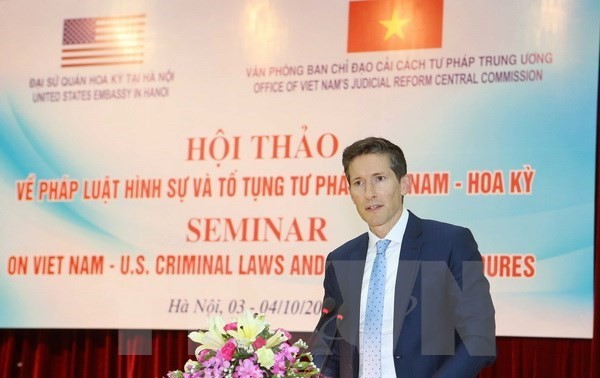 Vietnam, US share experience in criminal law enforcement