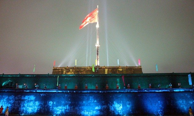 Thua Thien-Hue’s Flag Tower lighted during Tet