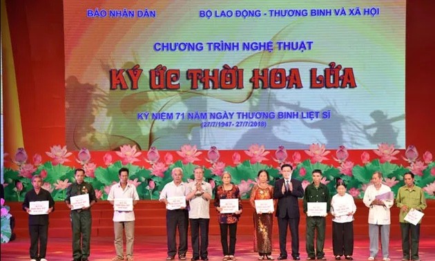 Vietnam War Invalids and Martyrs Day observed nationwide