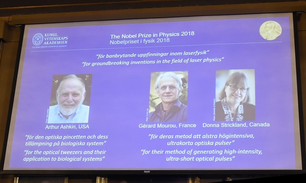 Nobel Prize in Physics awarded for inventions in laser physics
