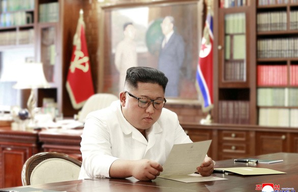 North Korean leader receives personal letter from US President