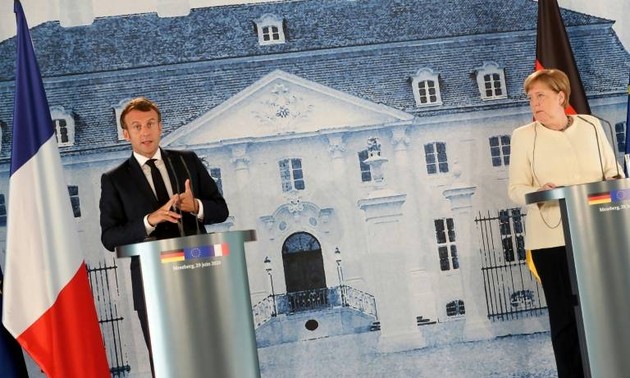 France, Germany push for 750-billion-euro EU recovery plan
