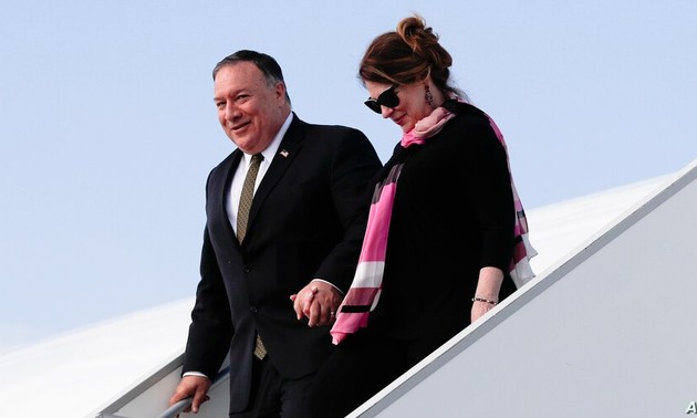 Pompeo arrives in Czech Republic at start of central Europe visit