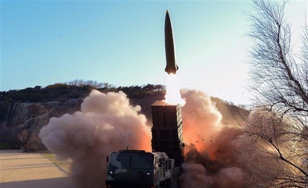 US, South Korea urge Pyongyang to return to talks after missile tests 
