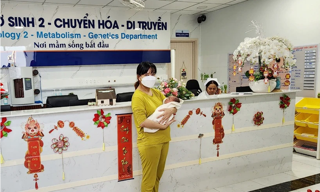 First baby to undergo foetal cardiac catheterization in Vietnam discharged
