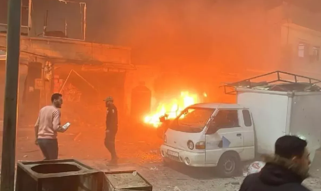 At least 7 killed and 30 injured in car blast in Syrian town near Turkish border