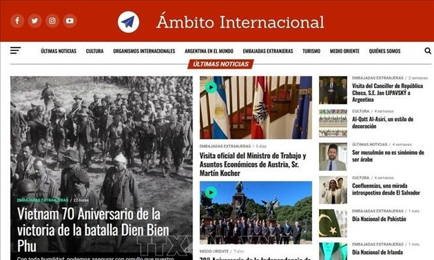 Argentine press highlights Dien Bien Phu Victory