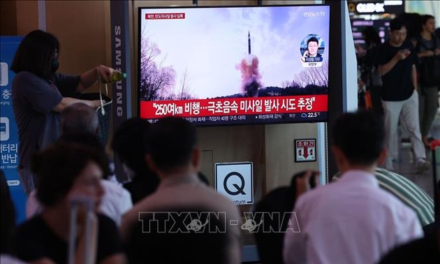 North Korea fires two missiles, days after joint exercises between South Korea, Japan, US